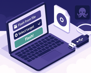 Como criar uma unidade USB inicializ&aacute;vel de uma Distro de Linux