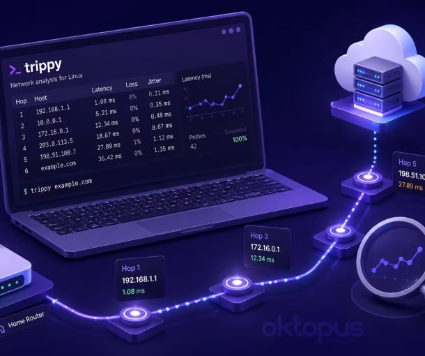 Trippy: descubra onde sua rede está tropeçando sem enlouquecer no terminal