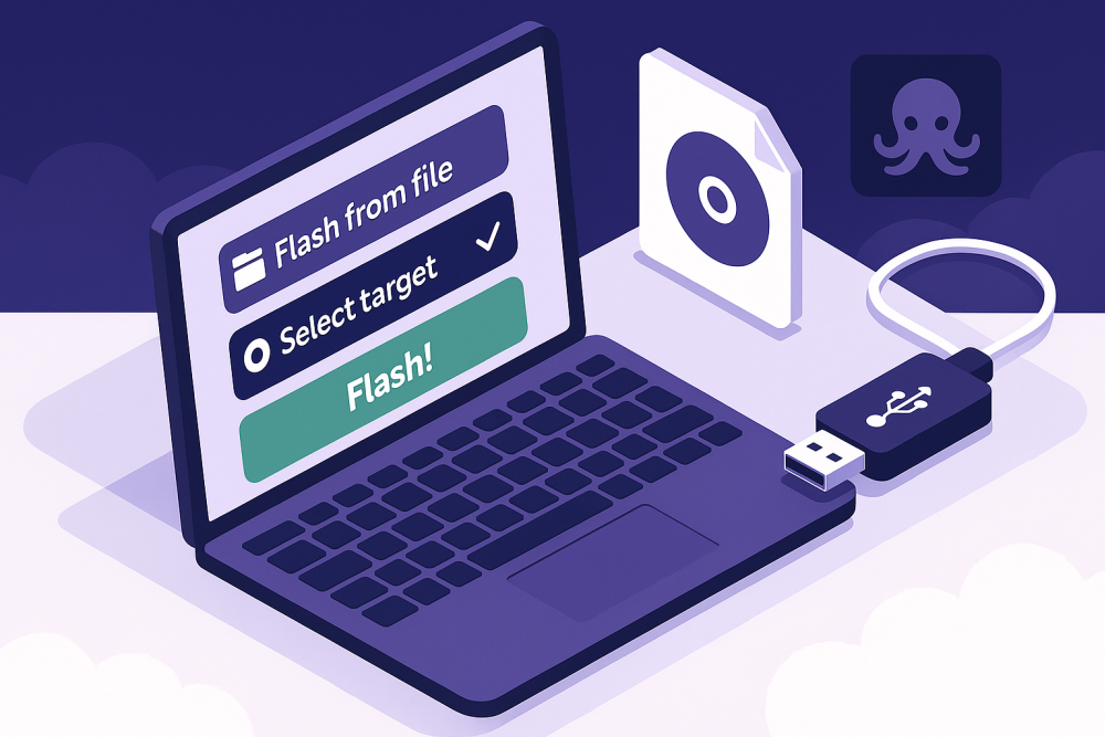 Como criar uma unidade USB inicializ&aacute;vel de uma Distro de Linux