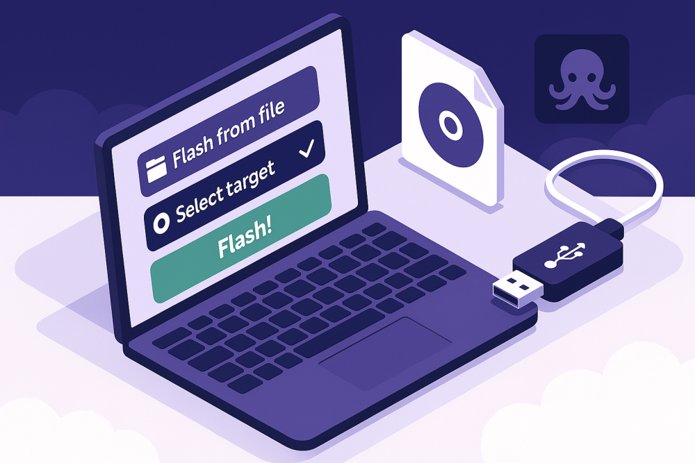 Como criar uma unidade USB inicializável de uma Distro de Linux