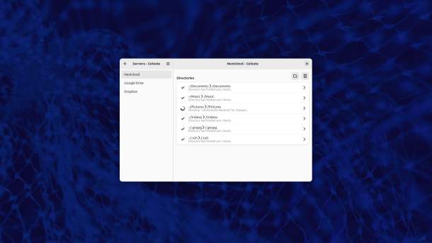 Celeste é um novo cliente de sincronização em nuvem promissor para Linux