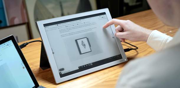 e-Ink volta como solução otimizada para display