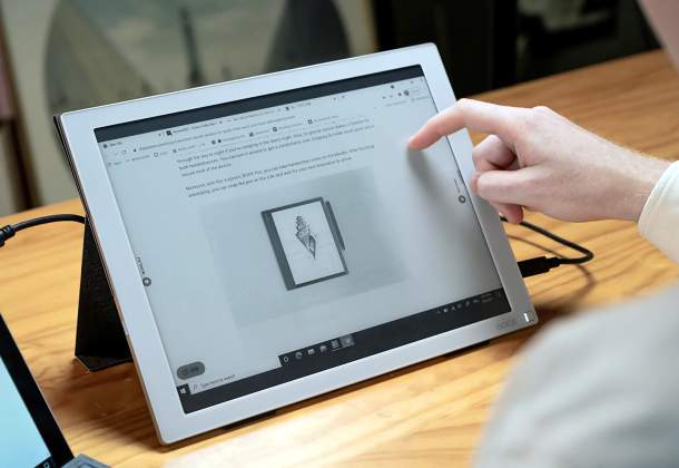 e-Ink volta como solução otimizada para display